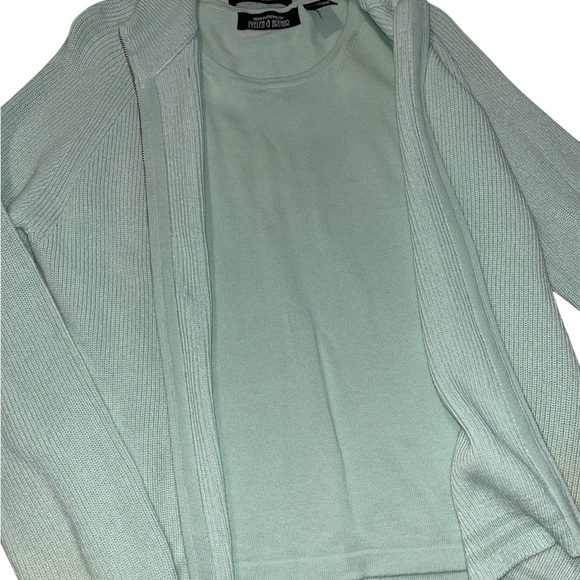 Evelyn & Arthur Mint Green Sweater and Tank Set - Picture 3 of 4